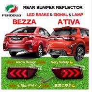 BEZZA ATIVA ALZA BARU REAR REFLECTOR LAMP / BUMPER LIGHT LED / BRAKE LAMP