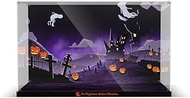 cooldac Acrylic Display Case for Lego Tim Burton's Film Nightmare Before Christmas 21351 (Box Only, 