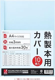 GBC TCB06A4R Thermal Binding Supply, Thermobinding, Glued, Heat Binding Cover, A4 Size, Back Width: 