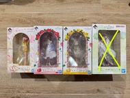 [一番賞]五等分的新娘/五等分之花嫁 (A賞)中野一花 - 生日派對//  (A賞)中野一花/(E賞)中野五月 -連身洋裝 One piece suit//  (D賞)中野四葉 - 白無垢  // B