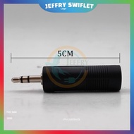 Microphone 3.5mm Male to 6.35mm 3.5mm Male to 6.5mm Female Stereo Jack Connector Adapter