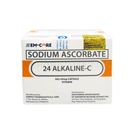 ln stock♙24 Alkaline C -100 Capsule  (Sodium Ascorbate)