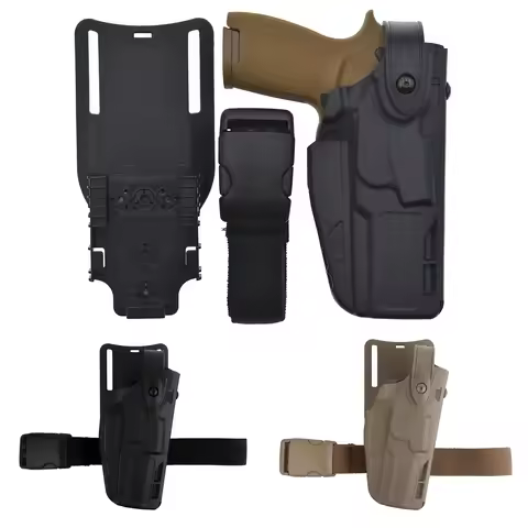 SIG P320 M17 M18 Double Safety Block Pistol Holster 2.25 Inch Belt Leg Wrapping Multy Angle Handgun 