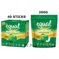 EQUAL MONK FRUIT (40'S STICKS | 200G POUCH)