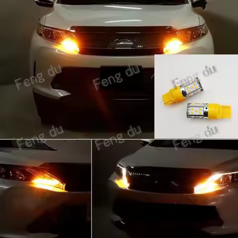 2pcs For 1998-2019 For Toyota Harrier 30 60 Series LED Car Turn Signal Before and after Signal Light