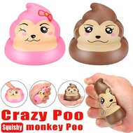 Funny Squishy Toy Slow Rising Squeeze Kid Toys Exquisite Fun Monkey Poo Scented Squishy Charm Slow R