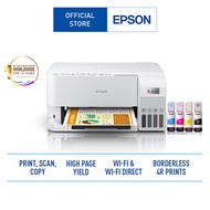 Epson EcoTank L3556 Ink Tank Printer มัลติฟังก์ชัน 3 in 1  (Print/Copy/Scan/WiFi/WiFi-Direct)