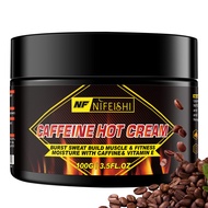 Caffeine Hot Cream, Anti Cellulite Cream for Slim Shaping, Workout Enhancer Cream for Women and Men,