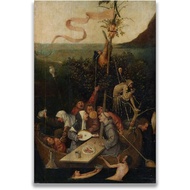 123 Life The Ship of Fools by Hieronymus Bosch Poster Famous Paintings Reproduction Picture Print Po