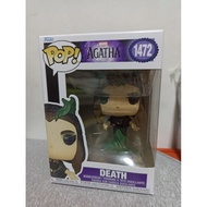 Funko Pop Marvel - Death 1472 Disney Agatha All Along Coven of Chaos Death Funko Pop NON-MINT