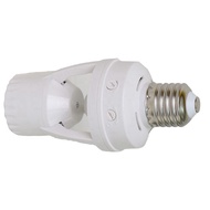 E27 LED 220V Screw Light Bulb Holder LED PIR Infrared Motion Sensor Lamp with Switch Socket Identify