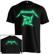 Kaos Metallica Glow In The Dark YL-129 Baju Menyala dalam gelap