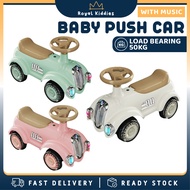 4 Wheels Ride On Toy Car Push Baby Car with Music & Lights Kereta Mainan Budak With Storage Function