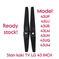 LG 43 INCH TV STAND - 43UR8050 43UQ8050/ 43UR7500PSC/ 43NANO75/ 43LM5500/ 43LM550/ 43UK6300/ 43UK650