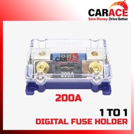 200A Digital Fuse Holder | 200A | Fuse Holder | Car Audio Amplifier Fuse Holder | Amplifier Fuse Box