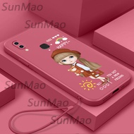 เคสดีไซน์ใหม่ Vivo Y91 Vivo 1811เคสนิ่มใส่โทรศัพท์เคสโทรศัพท์ป้องกันเรียบ