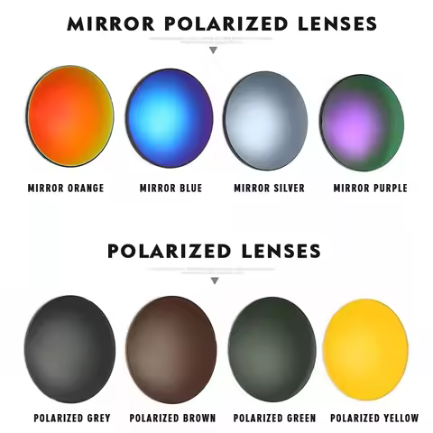 O-Q CLUB 1.49 1.56 1.61 1.67 Polarized Lens Sunglasses Lens UV400 Optical Prescription CR-39 Resin C