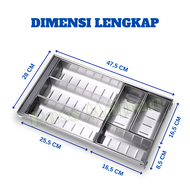 Rak Piring Skat Laci Sendok Garpu Merk Modelline & TWIN