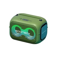 SOONBOX S3000 ลำโพงปาร์ตี้กำลังสูง 40W ลำโพงปาร์ตี้คาราโอเกะแบบพกพาไฟสีสันสดใสเบสหนักพร้อมไมโครโฟนไร