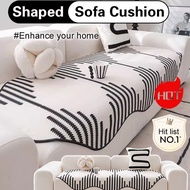 🎈HOT🎈【Not afraid of cat scratches】Special-shaped adaptable sofa cushion/异型适配沙发坐垫/L shape sofa Protective cover/Skin Friendly Non-slip Universal Slipcover Living Room Decoration