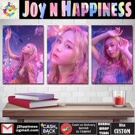 Winter Aespa Wooden Frame Poster Display Wall Decoration