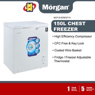 Morgan Chest Freezer (150L) Deep And Quick Freezing Refrigerant R600a Chest Freezer MCF-EVEREST15