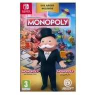 Nintendo 任天堂 SWITCH 地產大亨瘋樂中文美版 + 地產大亨一代英文美版 Monopoly Madness + Monopoly