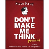 หนังสือ Don ' T Make Me Think Revisited By Steve Krug Book