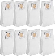 Vacuum Bags Compatible with Kenmore Intuition Upright, 8 Pack, Non-Woven, White, for BU4022, BU4020,