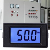 D69-HZ Digital Display Frequency Meter 10-199.9Hz AC80-300V Cymometer with LCD is Suitable for Measu