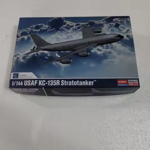 Academy 12638 Assembly Model Kit KC-135R Aerial Refueling Aircraft 1/144 Plastic Model Kit