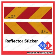 3M Diamond Grade Reflector Sticker # PRICE for 1SET/2PCS FOR LORRY JPJ & SIRIM Approved Sticker Pant