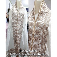 Mukena lace suit/ mukena zipper mukena nur/ mukena nur/ mukena hadramaut/ rayon mukena travel mukena