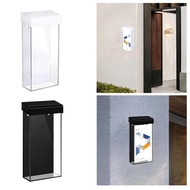 [Homyl478] Brochure Holder, Flyer Holder, Brochure Stand, Wall Mount, Flyer Box, Rainproof. for Kios