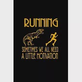 Running sometimes we all need. A little motivation: Hangman Puzzles - Mini Game - Clever Kids - 110 Lined pages - 6 x 9 in - 15.24 x 22.86 cm - Single