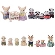 Sylvanian Families Dalmatian Sheep Fennec Fox Reindeer Family Set EPOCH Japan Doll Figures 4 Types