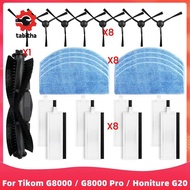 For  G8000 / G8000 Pro /  G20 Pro Roller Side Brush Filter Mop Cloths Robot Vacuums Spare Part Acces