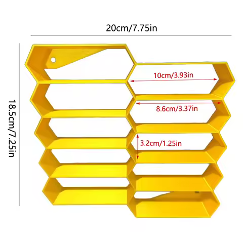 C 3D Printing Car Model Display Rack Creative 10Grids Cars Model Storage Box Save Space Large Capaci