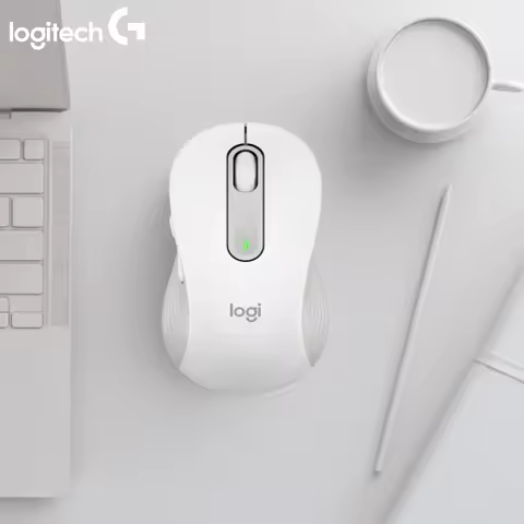Logitech M650/M650L Office Mouse - Breathable Grip, Programmable Buttons, Stable Wireless Connection
