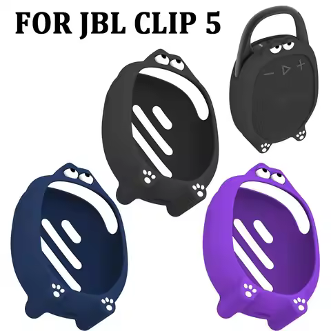 Cute Silicone Speaker Case Dustproof Shockproof Protective Sleeve Cartoon Dustproof Cover for JBL Cl