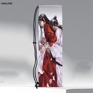 WALKIE Anime Heavenly Official Blessing Portable Badminton Racket Bag Tennis Racket Protection Drawstring Bags Fashion Velvet Storage Bag Case Outdoor Sport Accessories