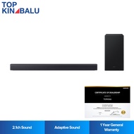 SAMSUNG 2.1CH HW-B450F/XM B-SERIES SOUNDBAR WITH SUBWOOFER
