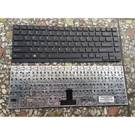 HITAM Toshiba KEYBOARD DYNABOOK R700 R730 R731 R732 R731/C R731/D R731/B R732/F R732/H R830 BLACK SM