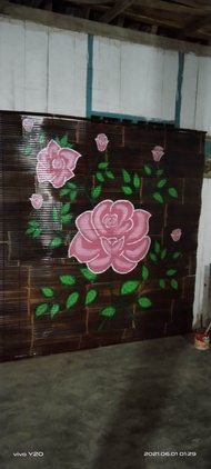 Tirai bambu Kerey bambu 150x250