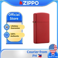 Zippo Slim Red Matte Design, 1633