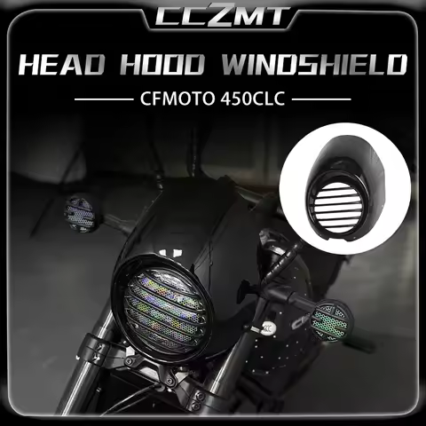 For CFMOTO 450CLC 450CL-C CLC450 450clc Clc450 Motorcycle Screen Headlight Fairing large lampshade W