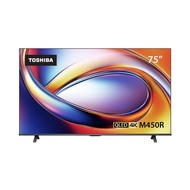 HomePro ทีวีคิวแอลอีดี 75 นิ้ว  (4K QLED VIDAA) 75M450RP แบรนด์ TOSHIBA