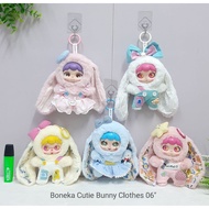 GANTUNGAN Charm Bag Hanger cute Bunny clothes/ Bunny Bag Hanger