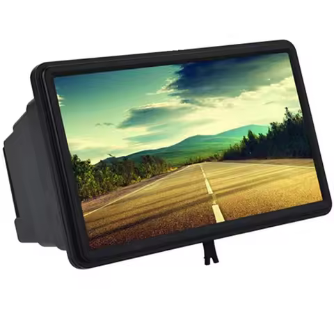 Universal Portable 3D Video Smartphone Screen Magnifier Amplifier 8.2 Inch Enhance Your Mobile Viewi
