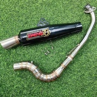 Daeng sai4 Pipe canister conical open specs exhaust Pipe for Wave 125 Xrm 110/125 Wave 100/110/115 R